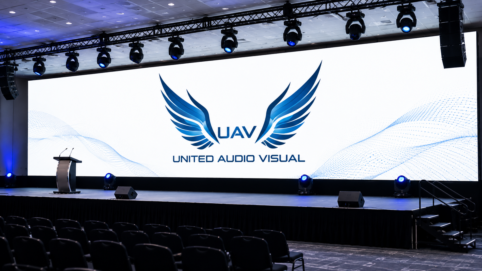 United Audio Visual LED Wall